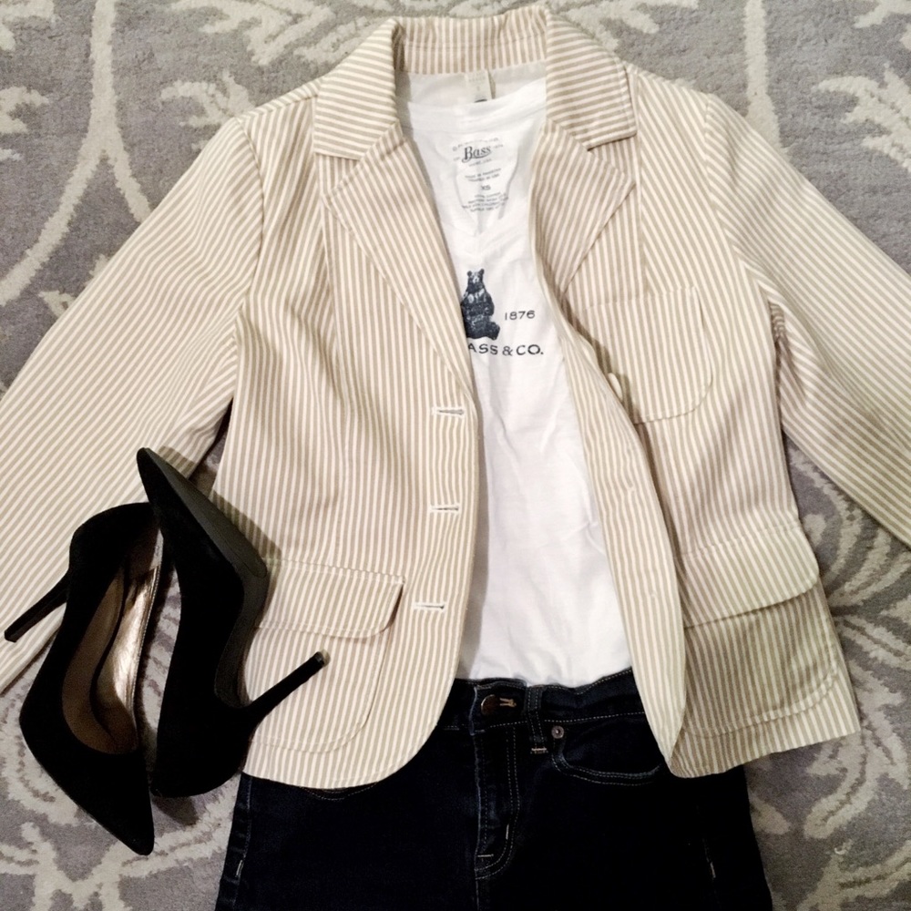 Old Navy Striped Blazer